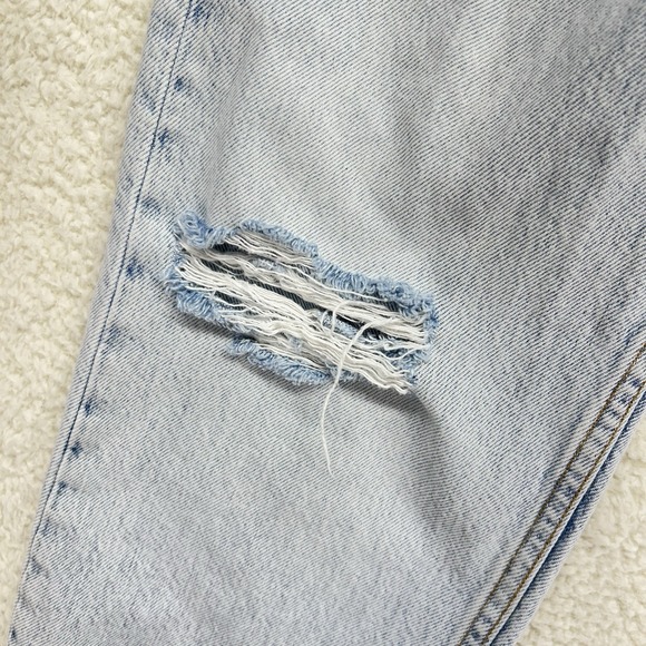 Rag & Bone Womens Maya High Rise Ankle‎ Straight Jeans 25 Distressed (27x27) - Picture 9 of 15
